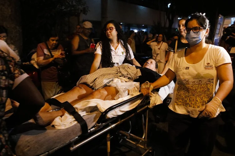 Hospital Badim incêndio (Fernando Frazão/Agência Brasil)