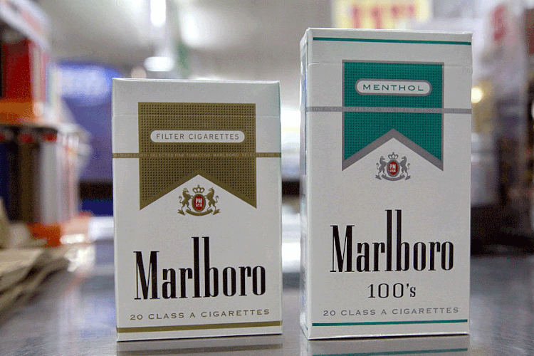 Marlboro: Philip Moris tem o desafio de substituir cigarros tradicionais por eletrônicos (Joe Raedle / Equipa/Getty Images)