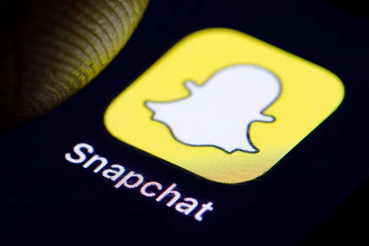 Aplicativo da Snapchat (Thomas Trutschel/Getty Images)