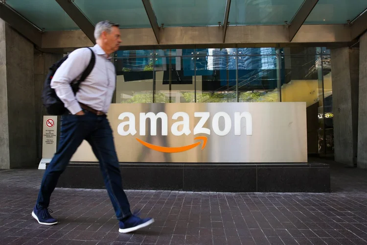 Amazon: gigante comprou startup como parte de sua nova oferta para funcionários, a Amazon Care (Dinendra Haria/SOPA Images/LightRocket/Getty Images)