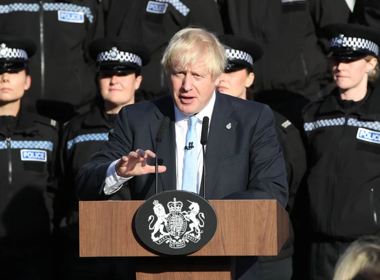 Boris: primeiro-ministro do Reino Unido negou possibilidade de renúncia (Danny Lawson - WPA/Getty Images)