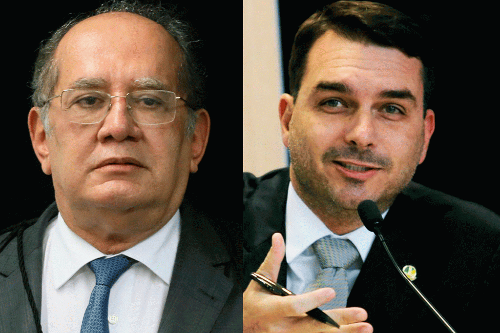 Gilmar Mendes é o relator de reclamação sigilosa de Flávio no caso Queiroz