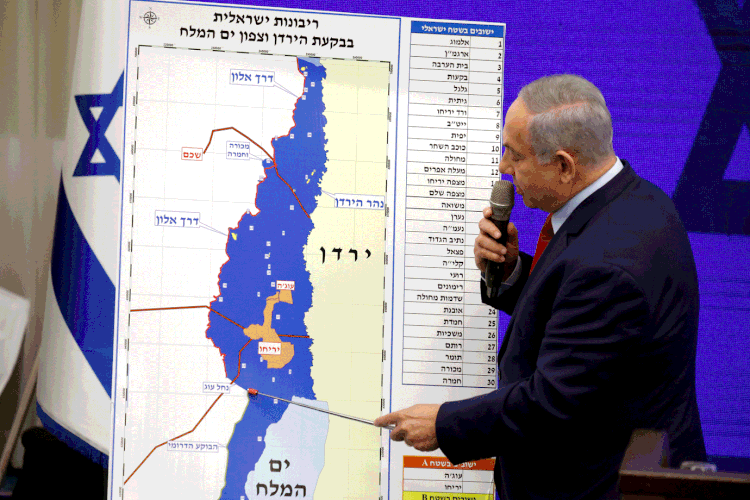 Israel: o plano de anexação de Netanyahu recebeu o apoio dos partidos de direita (Amir Cohen/Reuters)