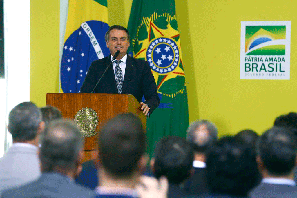 Jair Bolsonaro: presidente falou sobre comemorações do dia 7 de Setembro (Valter Campanato/Agência Brasil)