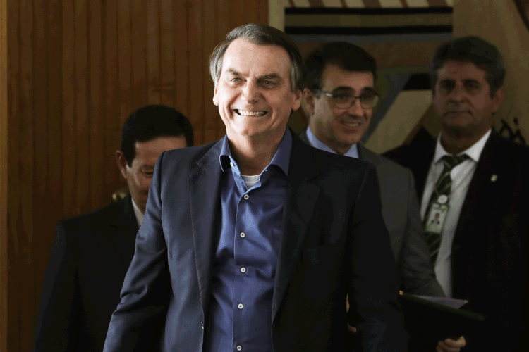 Jair Bolsonaro: "Nunca falei nesse assunto" (Marcos Corrêa/PR/Flickr)