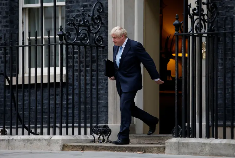 Boris Johnson: principal corte britânica decidiu que o premiê Boris Johnson atuou ilegalmente quando decidiu suspender por cinco semanas o parlamento (Henry Nicholls/Reuters)