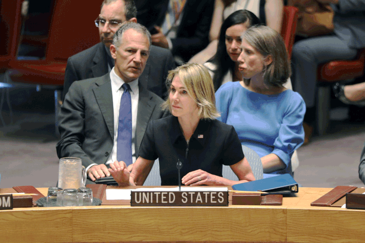ONU: Kelly Craft afirmou que não será um obstáculo para a diplomacia sobre o clima (Spencer Platt / Equipe/Getty Images)