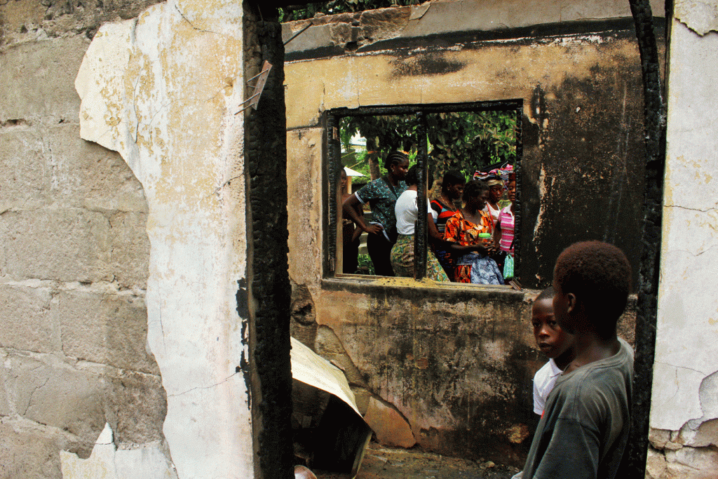 Libéria: as causas do incêndio ainda não foram identificadas (Reuters/Stringer)