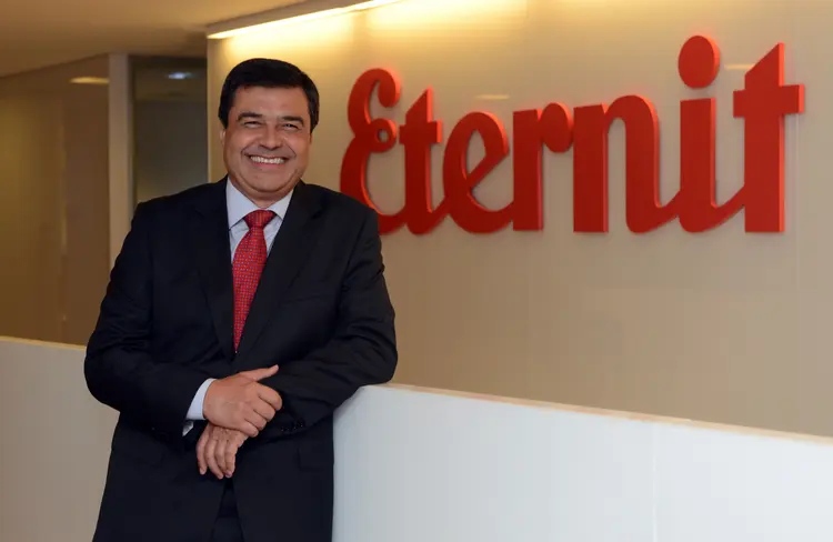 Luís Augusto Barbosa, presidente da Eternit: empresa "abandonou 100%" o amianto  (Eternit/Divulgação)