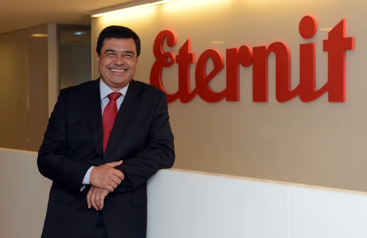 Luís Augusto Barbosa, presidente da Eternit: empresa "abandonou 100%" o amianto  (Eternit/Divulgação)