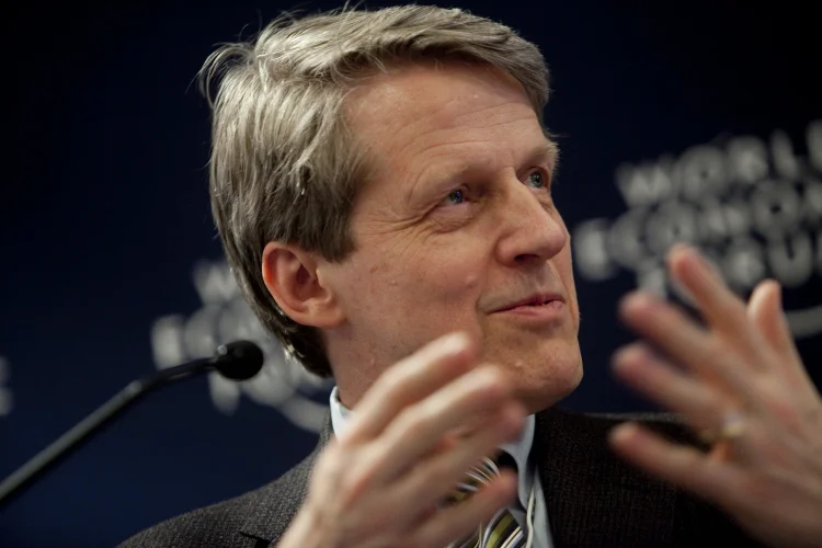 Robert Shiller, Prêmio Nobel de economia (Nelson Ching/Bloomberg)