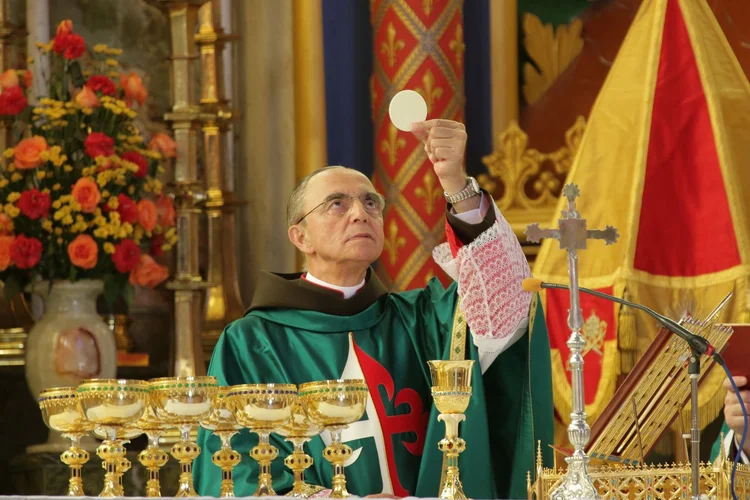 João Scognamiglio Clá Dias: fundador do grupo, o monsenhor estaria ciente das práticas irregulares (Arautos do Evangelho/Divulgação)