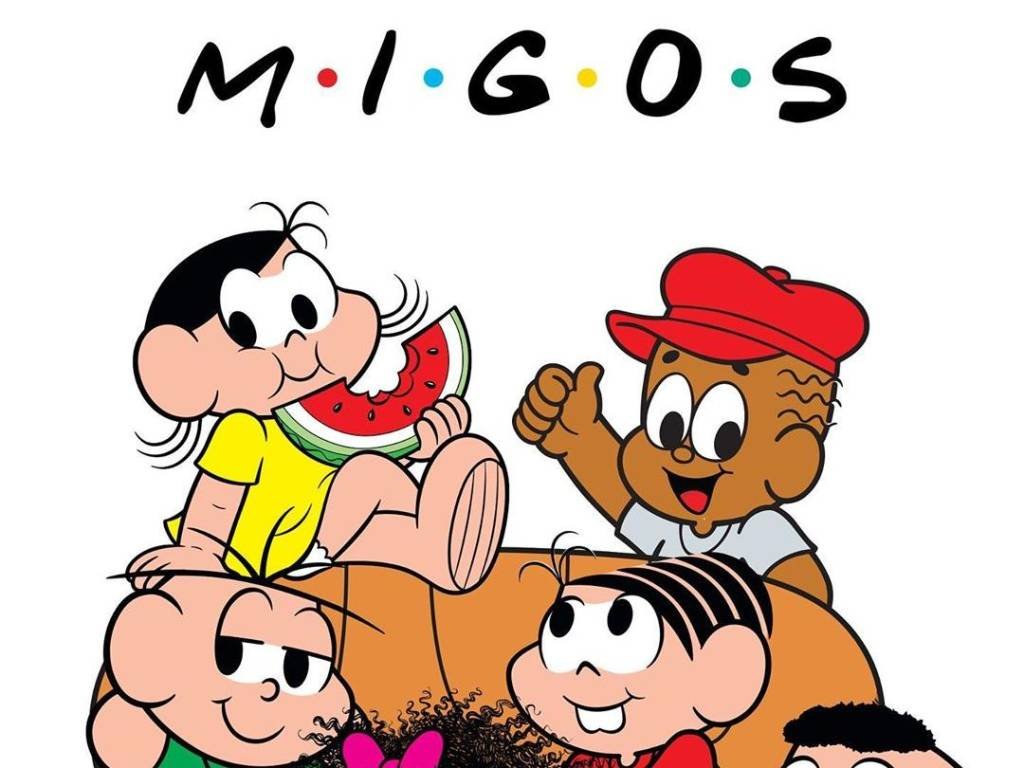 "M.I.G.O.S": Turma da Mônica faz homenagem a 25 anos da série "Friends"