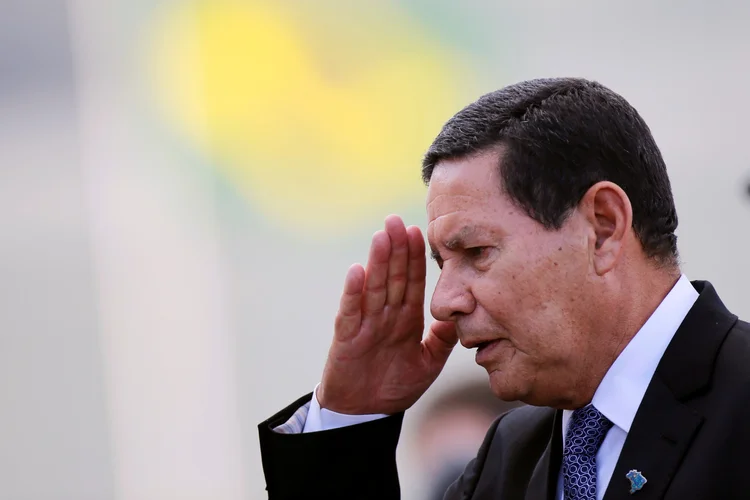 Hamilton Mourão: vice deve ter postura discreta nos próximos dias, segundo disse à GloboNews (Adriano Machado/Reuters)