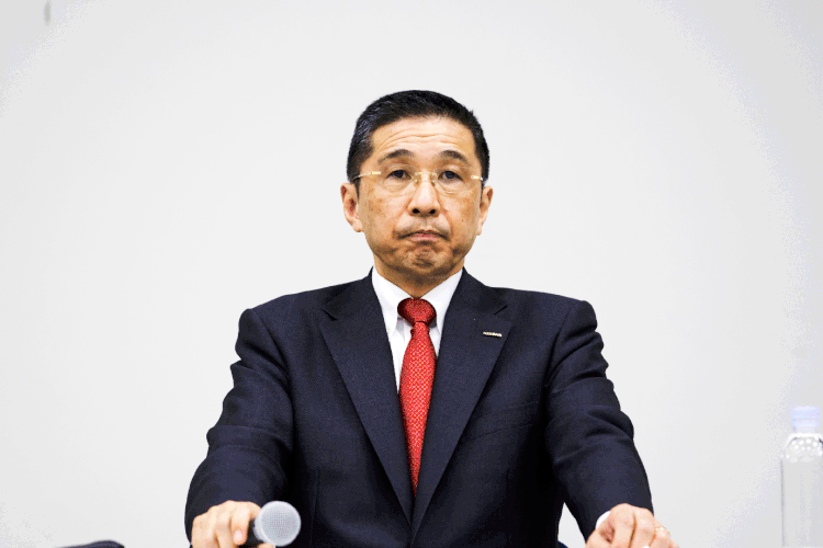 Hiroto Saikawa: executivo-chefe da Nissan está imerso em um escândalo de pagamentos indevido (Tomohiro Ohsumi/Getty Images)