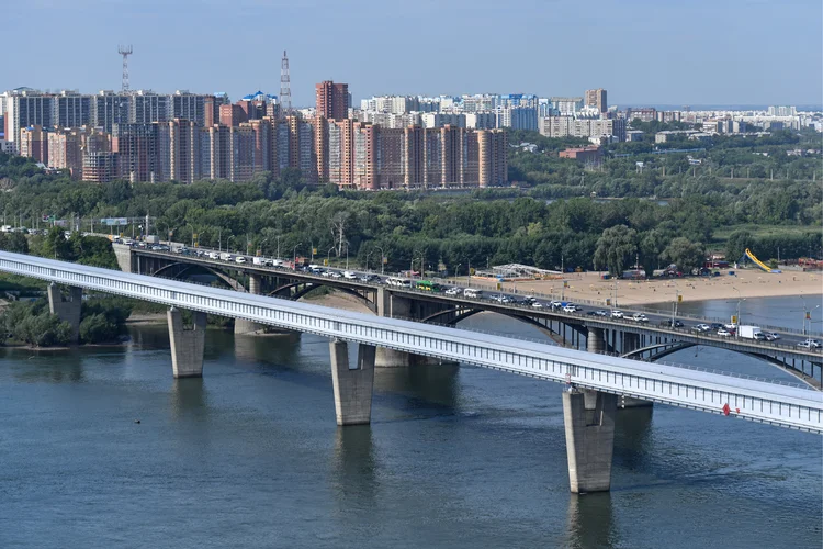 Novosibirsk, na Rússia, cidade próxima do laboratório que armazena vírus da varíola: local onde material está armazenado não foi comprometido, disse o centro de pesquisa (Kirill Kukhmar / Colaborador/Reuters)