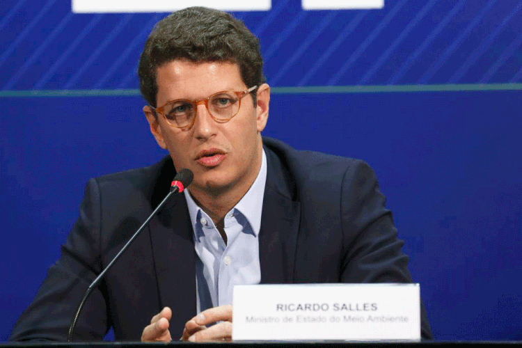 Ricardo Salles: ministro falou sobre intenções do governo para Amazônia (Antonio Cruz/Agência Brasil)