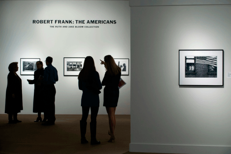 Exposição: fotos de Robert Frank (Foto/AFP)