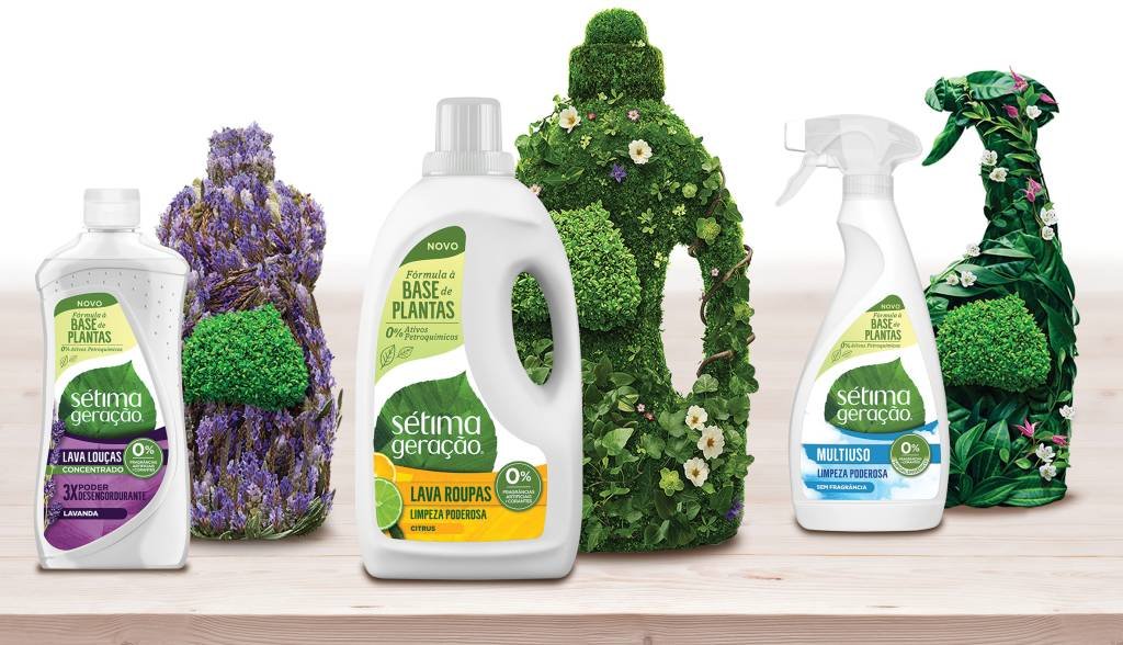 Unilever lança no Brasil produtos de limpeza à base de plantas