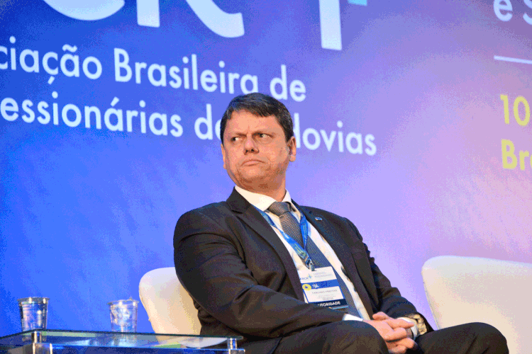 Tarcísio de Freitas: ministro falou sobre projeto de concessão de rodovias federais (Alberto Ruy/MInfra/Flickr)