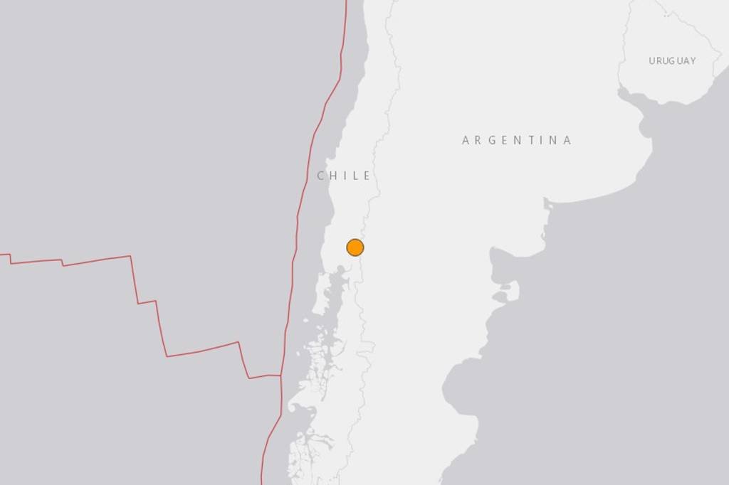 Terremoto de 6,1 graus é registrado no Chile