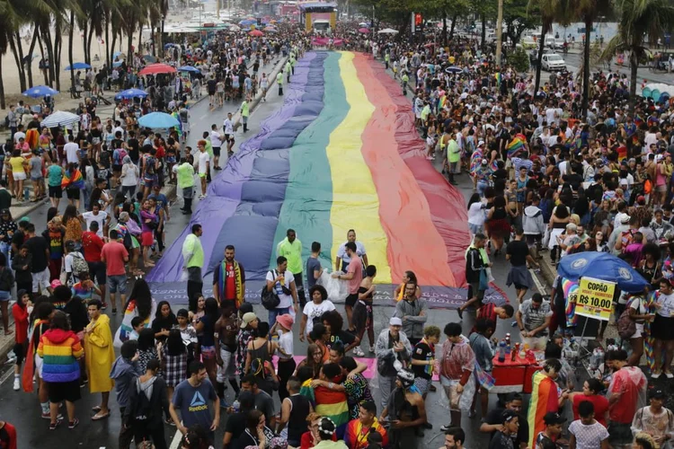 Parada LGBTI, no Rio: 40ª edição do evento aconteceu neste domingo 22 (Tomaz Silva/Agência Brasil)