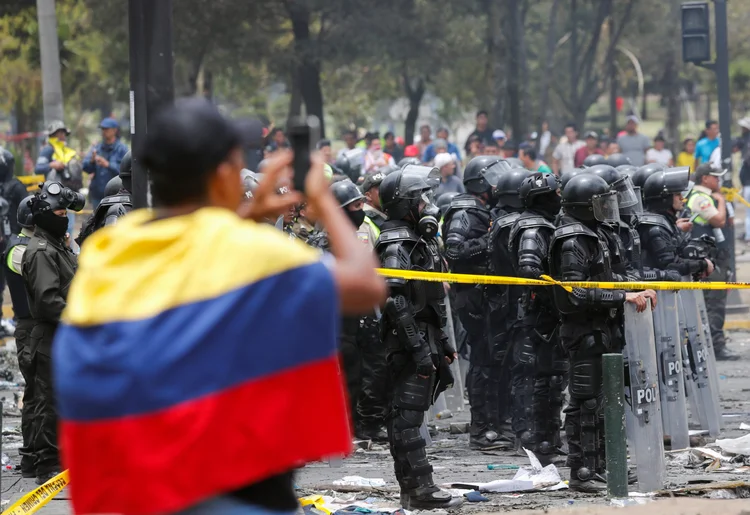Equador: grupo de países da América do Sul mostrou apoio ao presidente Lenín Moreno (Henry Romero/Reuters)