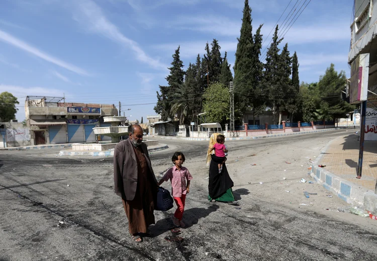 Síria: Turquia realiza uma ofensiva militar contra curdos (Khalil Ashawi/Reuters)