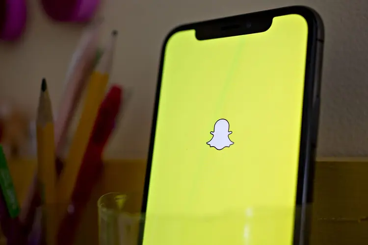 Snapchat: empresa espera crescimento tímido para os próximos trimestres (Daniel Acker/Bloomberg)