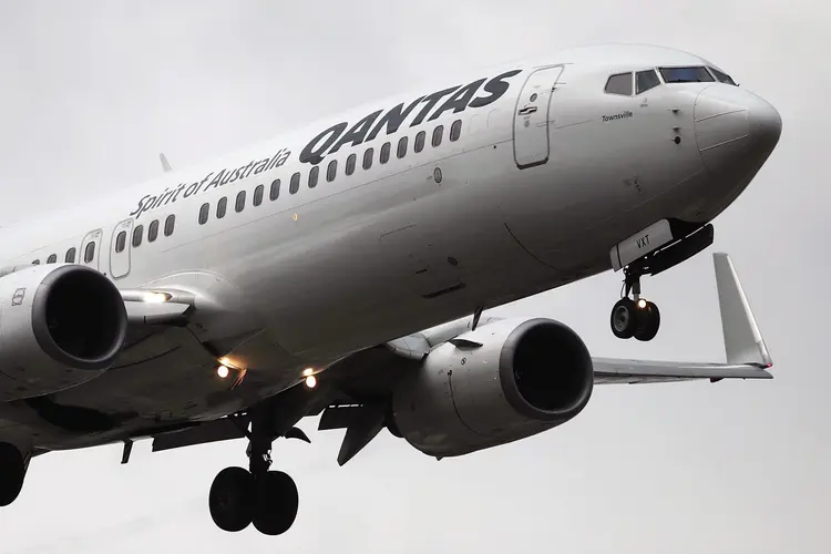 Qantas: empresa já operou voo direto de Londres a Sydney que durava quase 18 horas (Brendon Thorne/Bloomberg)
