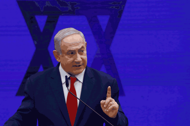Benjamin Netanyahu: primeiro-ministro disputou a terceira eleição em Israel em menos de um ano (Kobi Wolf/Bloomberg)