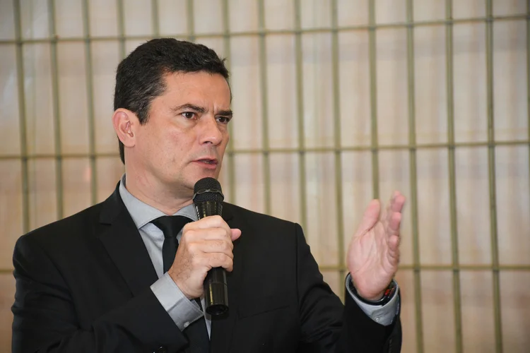 Sérgio Moro: conta do ministro no Telegram foi invadida pelo hacker Walter Delgatti Neto. (Robert Leal /TJMG/Flickr)