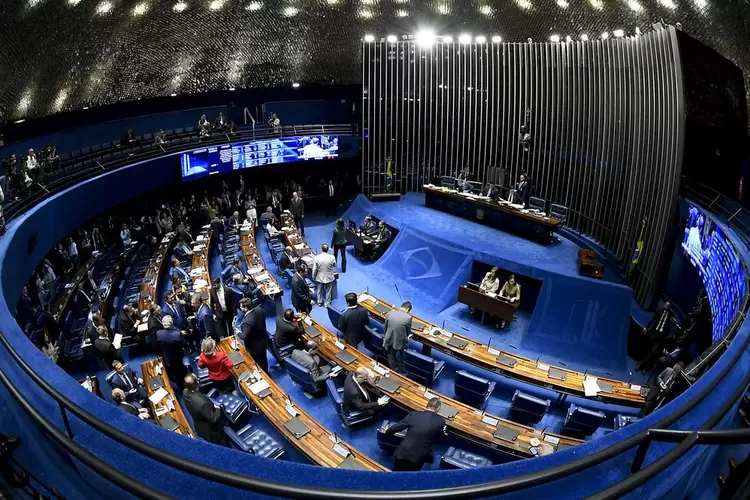 Senado: texto sobre pensão por morte da reforma da Previdência foi aprovado na noite desta terça (22) (Roque de Sá/Agência Senado)
