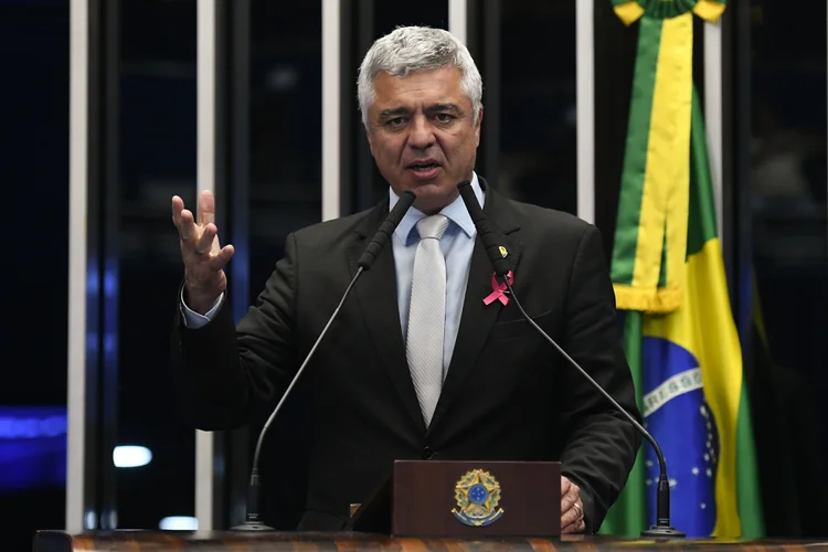 PSL: senador disse ainda que presidente Bolsonaro acabou caindo em uma "armadilha política" (Roque de Sá/Agência Senado)