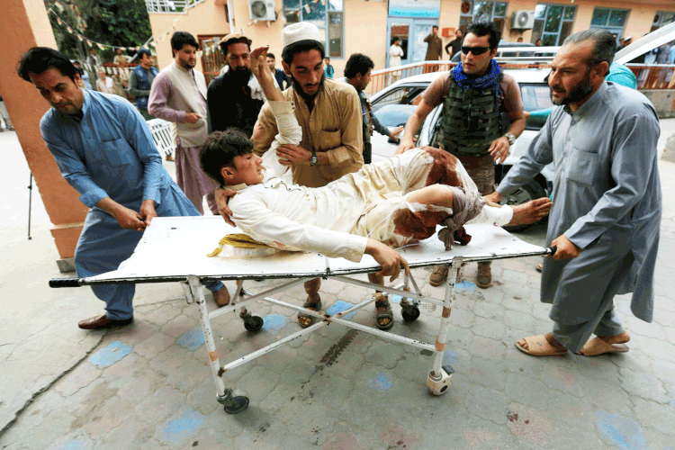 Afeganistão: ao menos 40 pessoas ficaram feridas (Parwiz/Reuters)