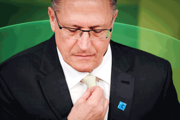 Geraldo Alckmin: ex-governador de São Paulo é um dos principais nomes do PSDB (Andre Coelho/Bloomberg)