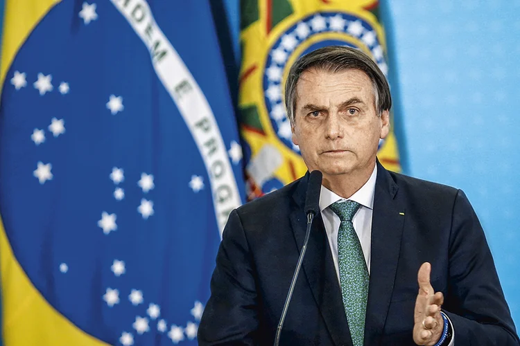 Bolsonaro: dados do presidente foram acessados por servidor da Receita Federal (Adriano Machado/Reuters)