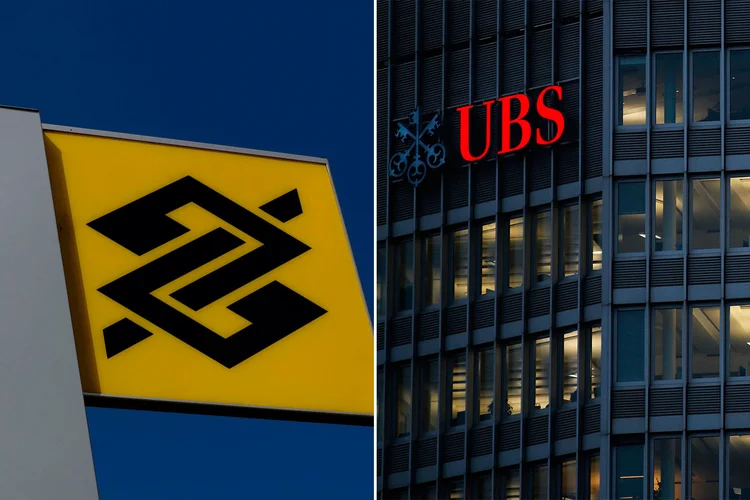 Banco do Brasil e UBS: instituições financeiras analisam fechar parceria em novembro  (Paulo Whitaker/Reuters e Stefan Wermuth/Bloomberg/Exame)