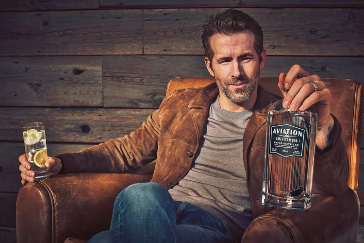 Ryan Reynolds: acionista do gim Aviation (Aviation/Divulgação)