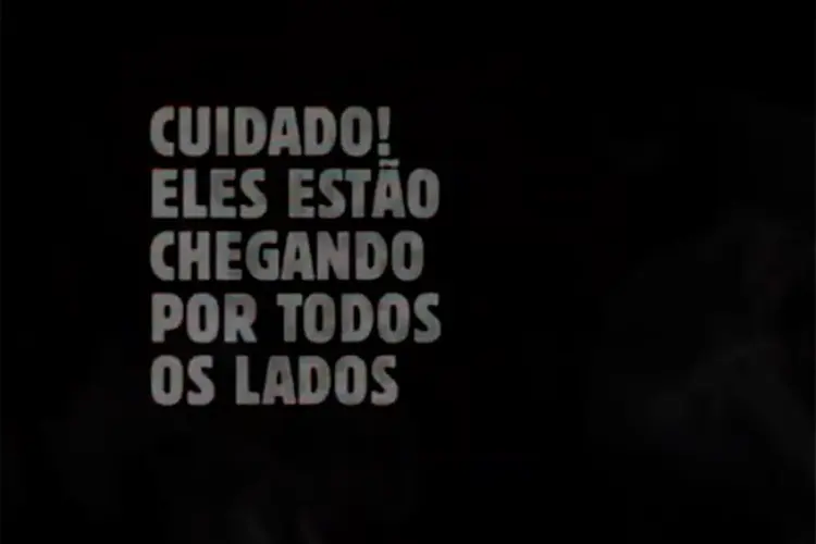 Reprodução campanha do BK para o Dia das Bruxas.  (Burger King/Reprodução)