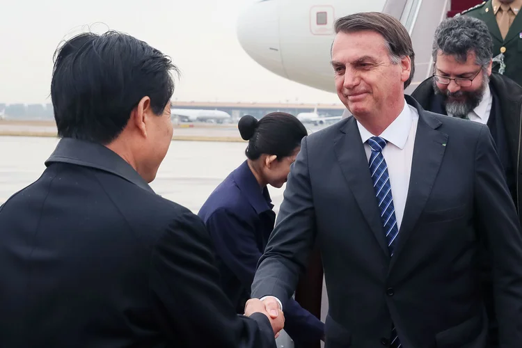 Bolsonaro: presidente tomou decisão de liberar visto para chineses durante viagem diplomática no país (Isac Nóbrega/PR/Flickr)