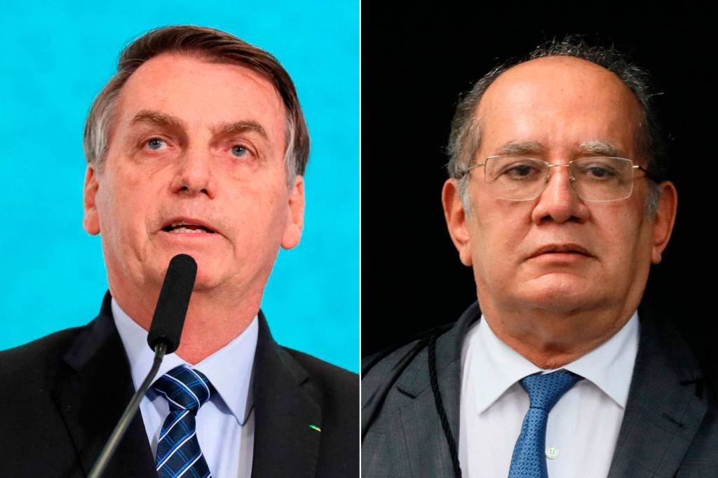 Gilmar e Bolsonaro se reúnem na véspera de julgamento sobre 2ª instância