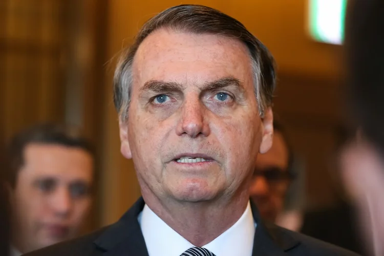 Bolsonaro: presidente disse que Sergio Moro seria bem-vindo em uma eventual disputa eleitoral em 2022 (José Dias/Agência Brasil)