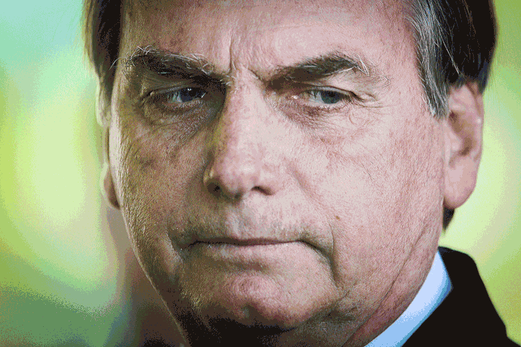 Jair Bolsonaro: presidente disse que pode criar nova sigla se não resolver impasse com o PSL (Andre Coelho/Bloomberg)