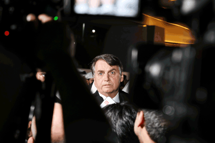 Jair Bolsonaro: presidente Jair Bolsonaro afirmou neste domingo que é grande a probabilidade de ele deixar o PSL e fundar uma nova sigla (Clauber Cleber Caetano/PR/Flickr)