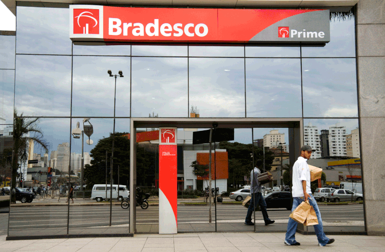 Bradesco: grandes bancos conseguiram entregar mais um trimestre de resultados crescentes (Paulo Fridman/Bloomberg)