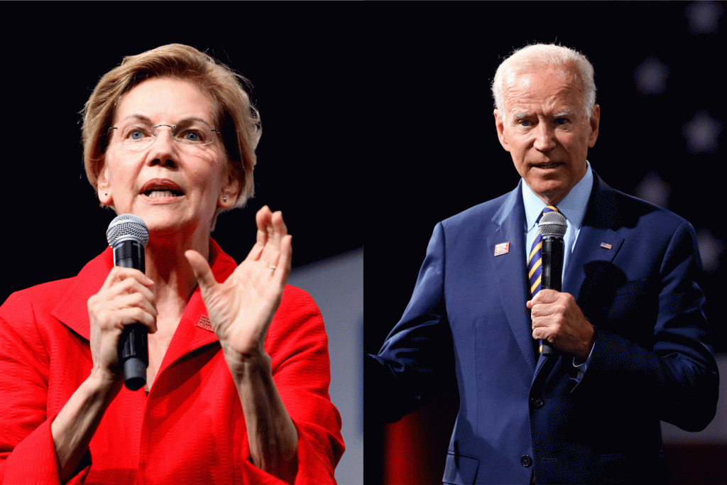 EUA: Warren e Biden lideram prévias democratas para eleições 2020