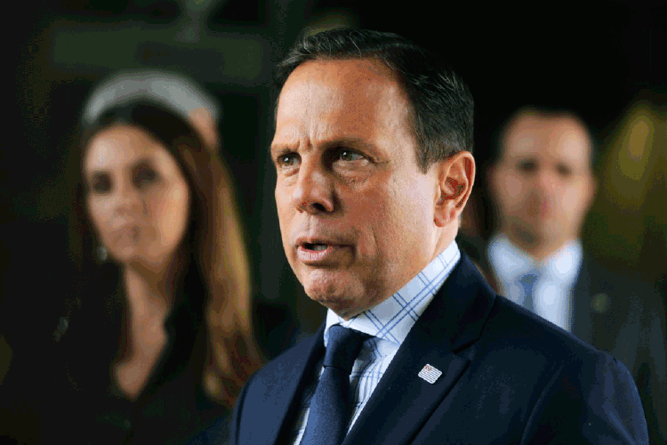 Doria: governador de São Paulo diz que estudos apontam para baixa probabilidade de óleo chegar às praias paulistas (Valter Campanato/Agência Brasil)