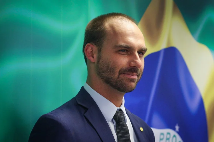 Eduardo Bolsonaro: (Andre Coelho/Bloomberg)