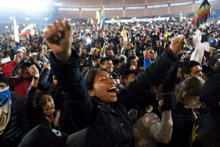 Equador: governo e liderança indígenas fazem acordo após grandes manifestações (Getty Images / Correspondente/Getty Images)